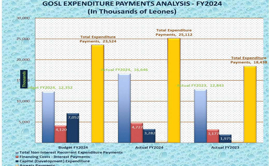 Government Overspends by Over NLE 4 Billion in 2024