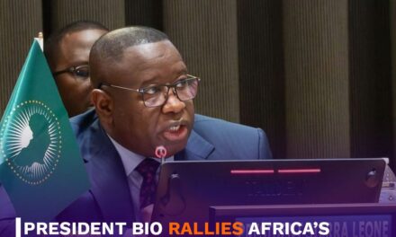 President Bio Rallies Africa’s Call for Justice at UN Reform Summit