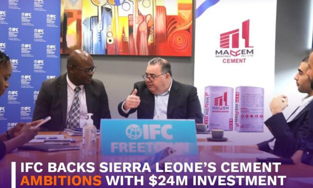 IFC Backs Sierra Leone’s Cement Ambitions with $24M Investment in MACCEM Industries
