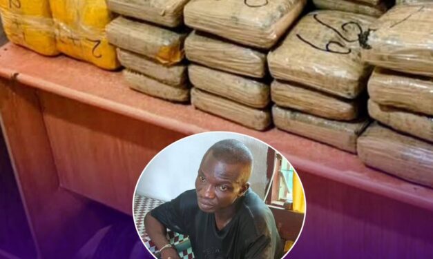 Liberian Authorities Arrest Sierra Leonean with $ 4,000 Worth of Marijuana Haul at Bo Waterside Border 