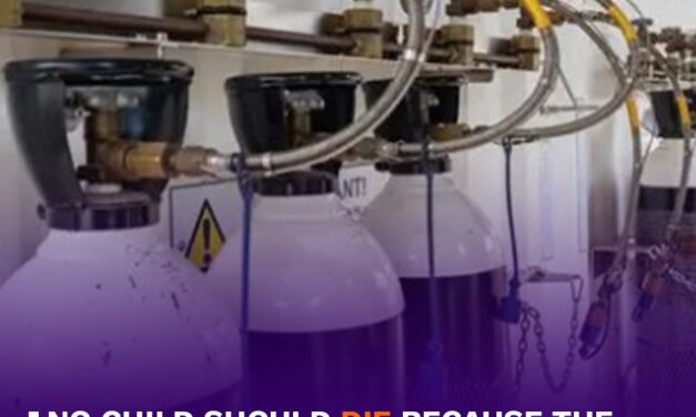 No Child Should Die Because the Oxygen Tank Was Empty