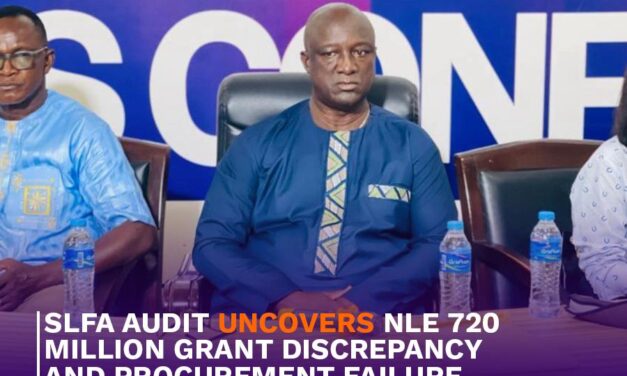 SLFA Audit Uncovers NLe 720 Million Grant Discrepancy and Procurement Failures