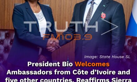 President Bio Welcomes Six New Ambassadors, Reaffirms Sierra Leone’s Commitment to Global Partnerships
