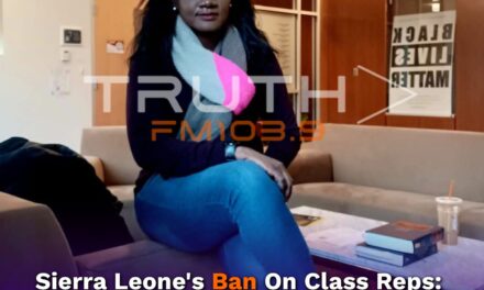 SIERRA LEONE’S BAN ON CLASS REPS: HOW A SHORT-SIGHTED POLICY COULD SHATTER OUR EDUCATIONAL SYSTEM