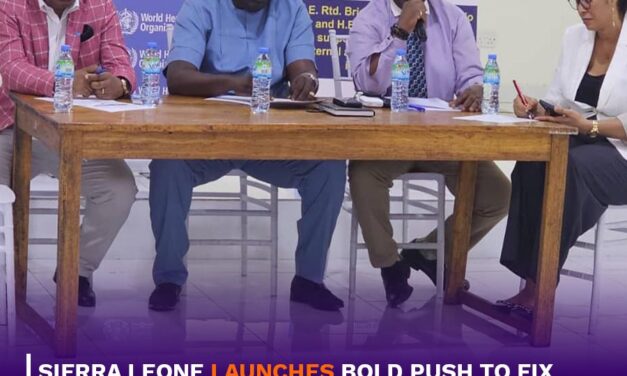 Sierra Leone Launches Bold Push to Fix Death Reporting Gaps