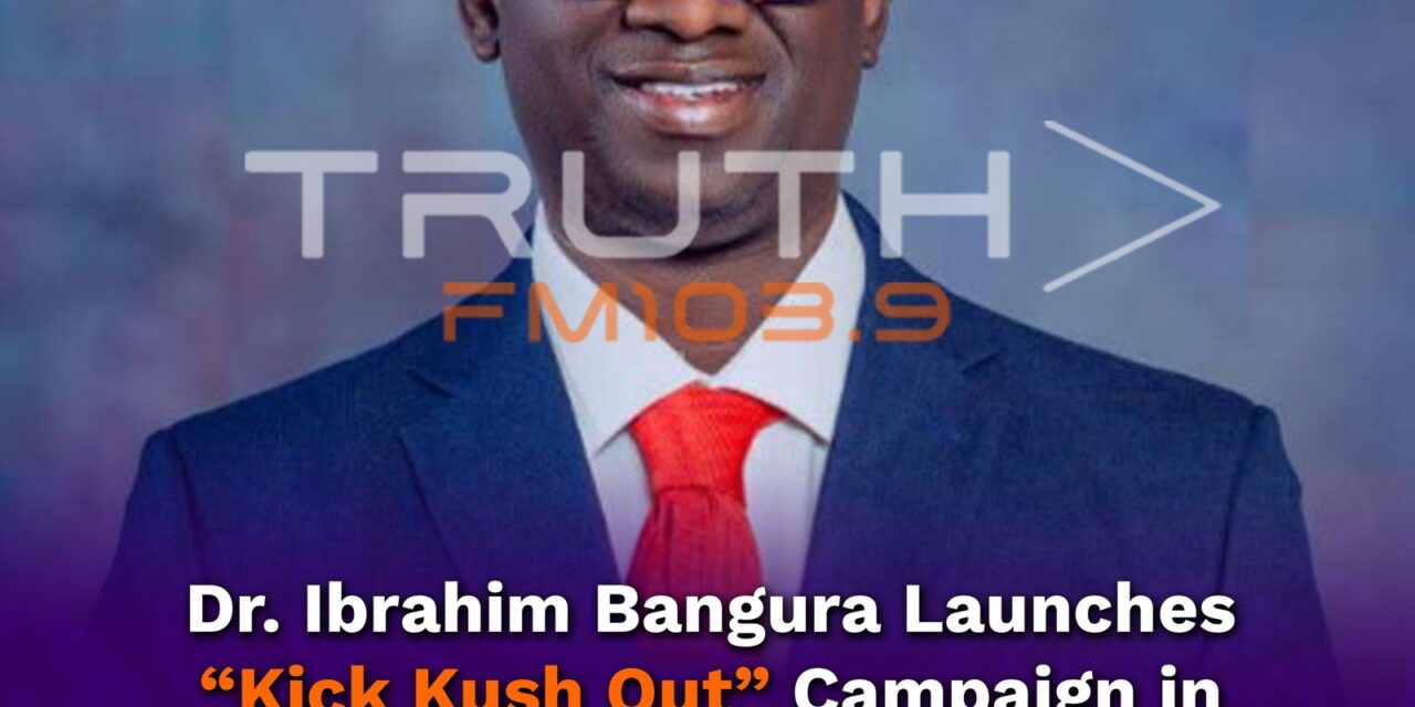 Dr. Ibrahim Bangura Launches “Kick Kush Out” Campaign in Kenema, Calls for National Unity and Divine Guidance