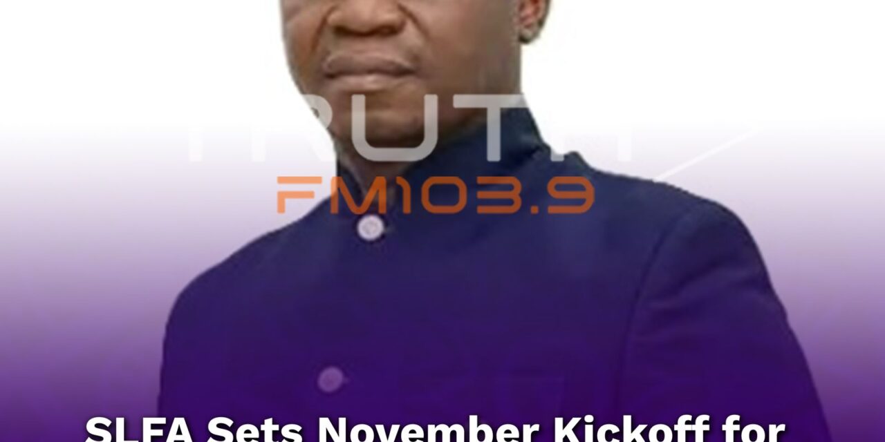 SLFA Sets November Kickoff for 2025/2026 Premier League Season Amid Relegation Freeze Debate