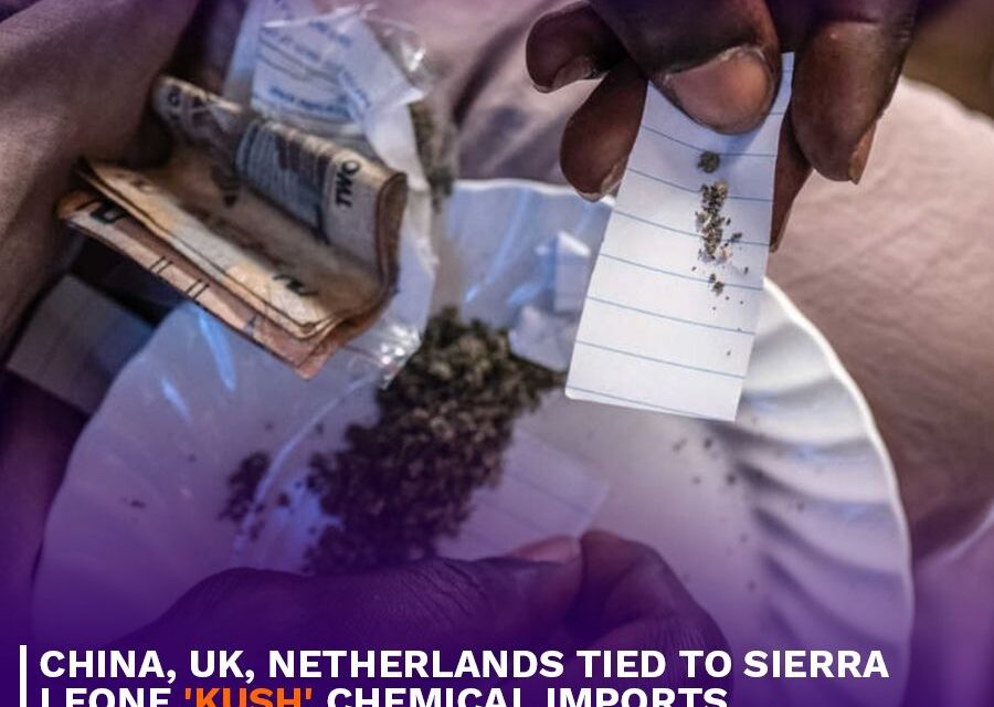 China, UK, Netherlands Tied to Sierra Leone ‘Kush’ Chemical Imports