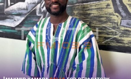 Makmid Kamara Calls for Reparatory Justice to Replace Human Rights Education
