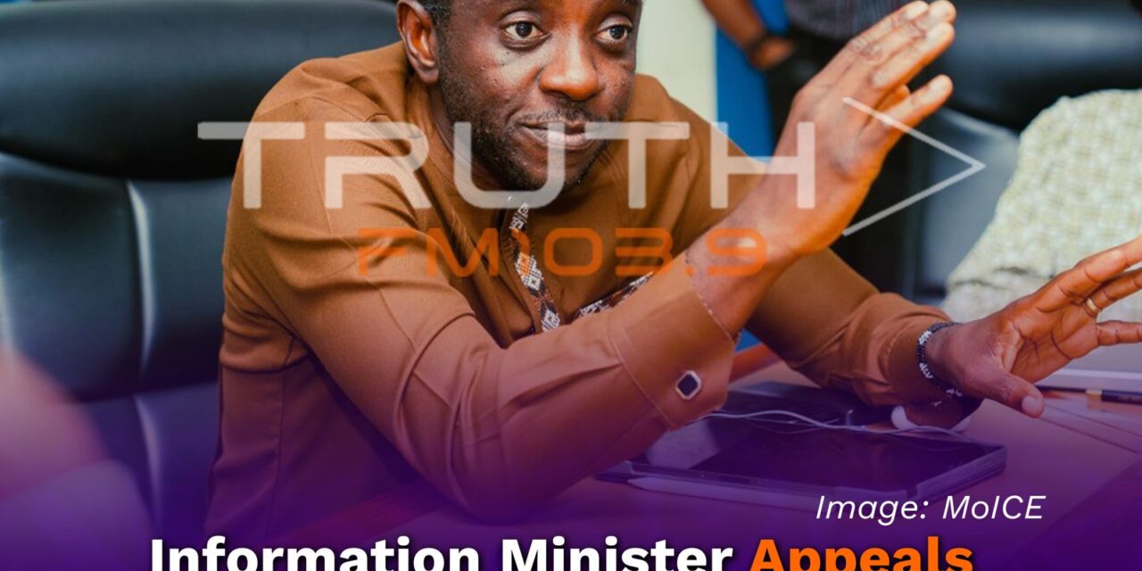 Information Minister Appeals for Unity in Fight Against Drug Crisis