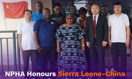 NPHA Honours Sierra Leone-China Biosafety Lab for Pivotal Role in 2025 Mpox Response