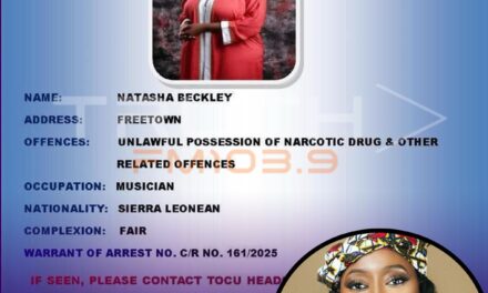 BREAKING: Arrest Warrant Issued for Musician and Political Aspirant Natasha Beckley
