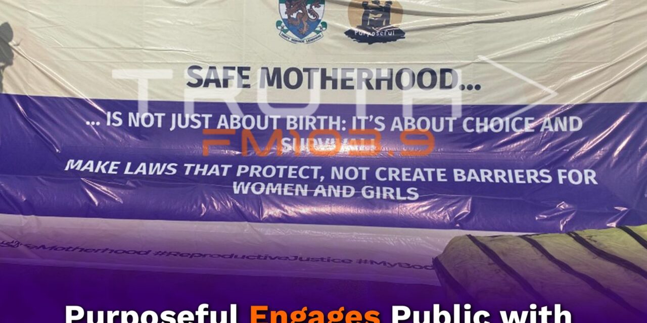 Purposeful Engages Public with Street Drama on Reproductive Rights