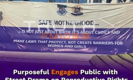 Purposeful Engages Public with Street Drama on Reproductive Rights