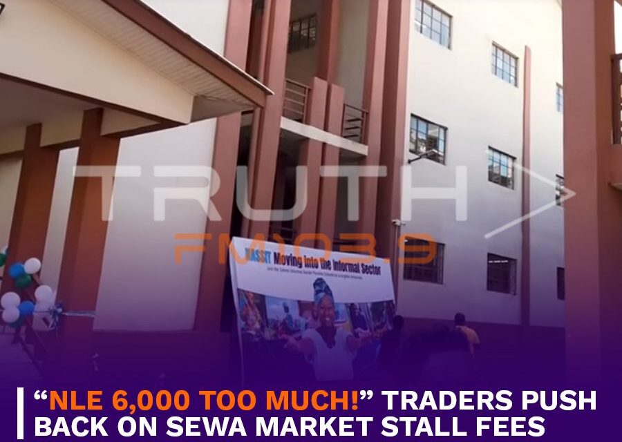 “NLe 6,000 Too Much!” Traders Push Back on Sewa Market Stall Fees   