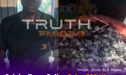 Calaba Town Police Seize 560 Wraps of Suspected Kush in Major Drug Bust