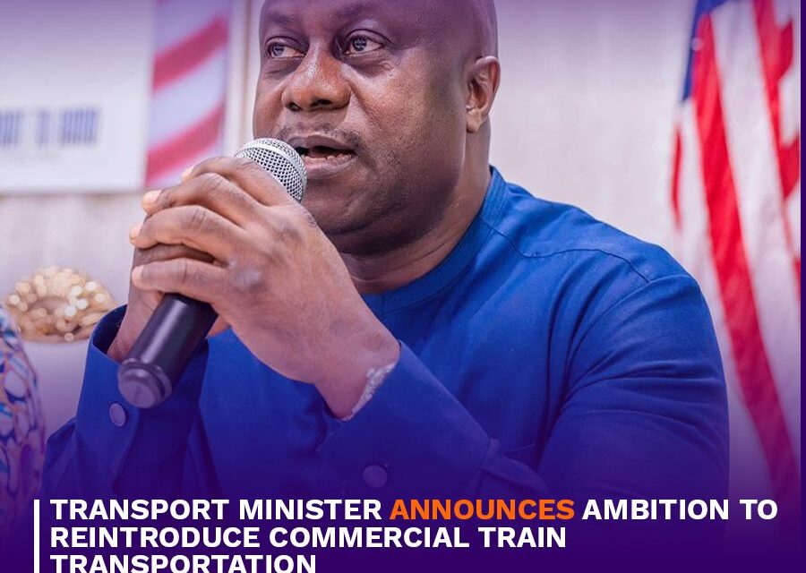Transport Minister Announces Ambition to Reintroduce Commercial Train Transportation