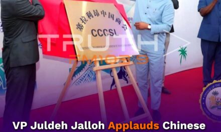 VP Juldeh Jalloh Applauds Chinese Investment, Calls for Stronger Local Partnerships