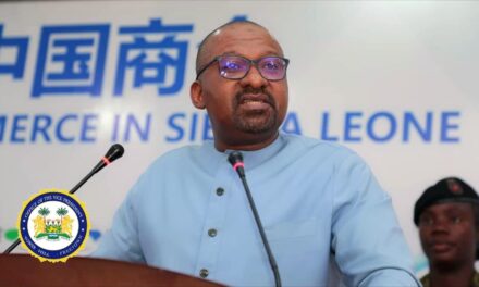 VP Juldeh Jalloh Champions China–Sierra Leone Industrial Pact