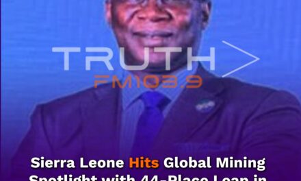 Sierra Leone Hits Global Mining Spotlight with 44-Place Leap in MCI Rankings