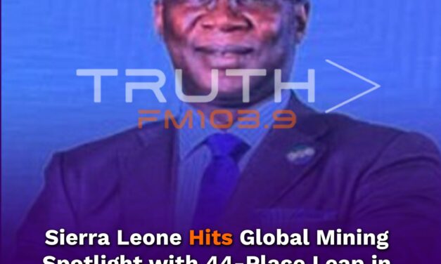 Sierra Leone Hits Global Mining Spotlight with 44-Place Leap in MCI Rankings