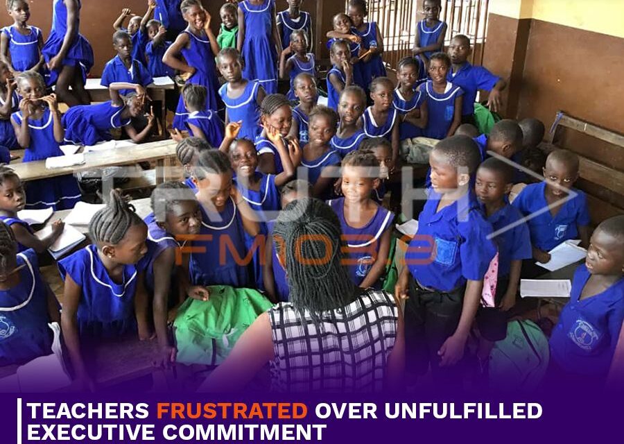 Teachers Frustrated Over Unfulfilled Executive Commitment