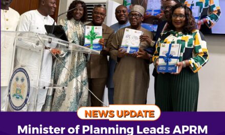 Minister of Planning Leads APRM Review Mission, Presents Self-Assessment Report to Continental Secretariat