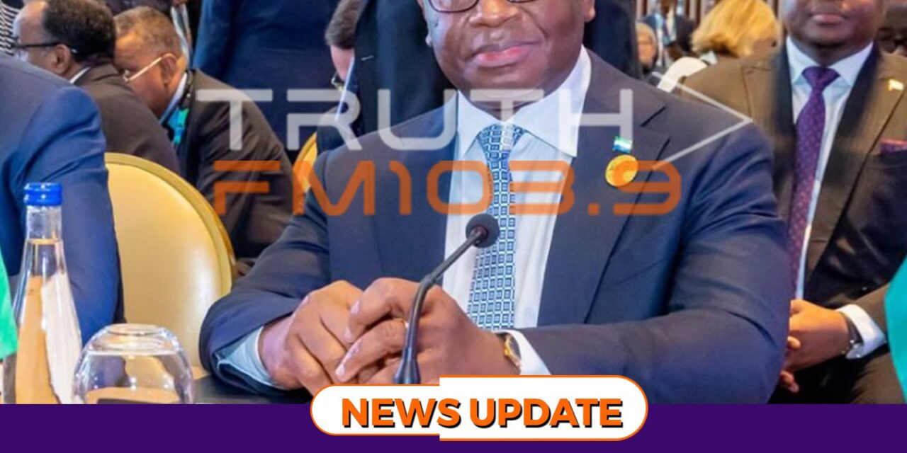 President Bio Calls for Renewed Global Partnership at AU-EU Summit in Luanda