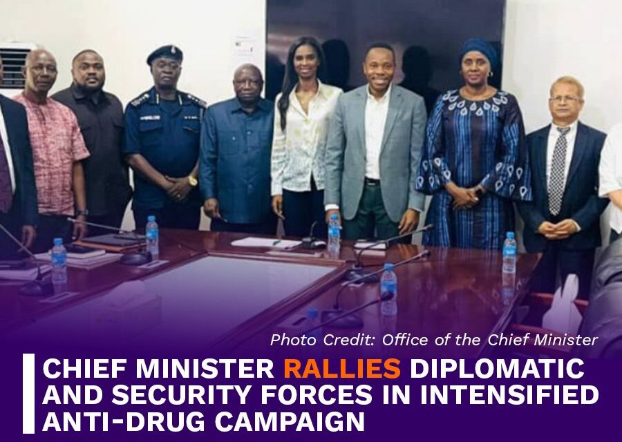 Chief Minister Rallies Diplomatic and Security Forces in Intensified Anti-Drug Campaign