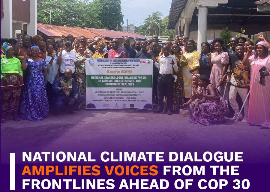 National Climate Dialogue Amplifies Voices from the Frontlines Ahead of COP 30