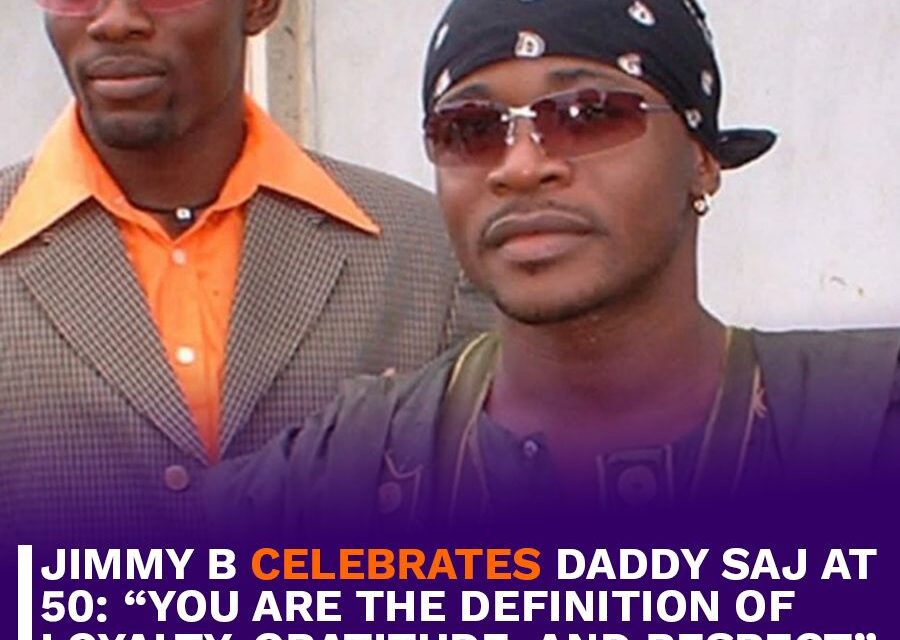 Jimmy B Celebrates Daddy Saj at 50: “You Are the Definition of Loyalty, Gratitude, and Respect”