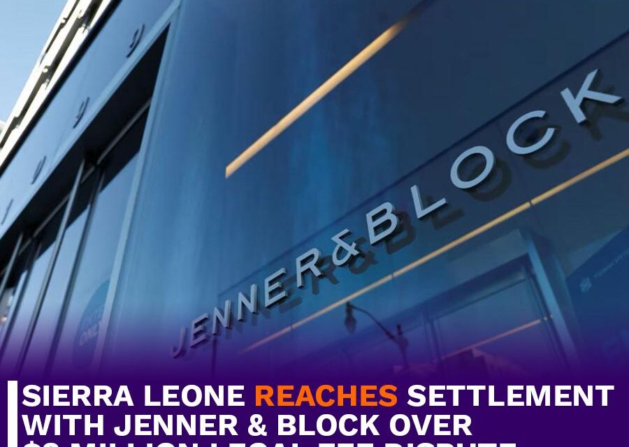 Sierra Leone Resolves $8M Lawsuit with U.S. Law Firm