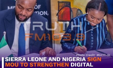Sierra Leone and Nigeria Sign MoU to Strengthen Digital Cooperation