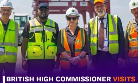 British High Commissioner Visits Queen Elizabeth II Quay, Pledges Support for Port Security