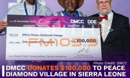 DMCC Donates $100,000 to Peace Diamond Village in Sierra Leone