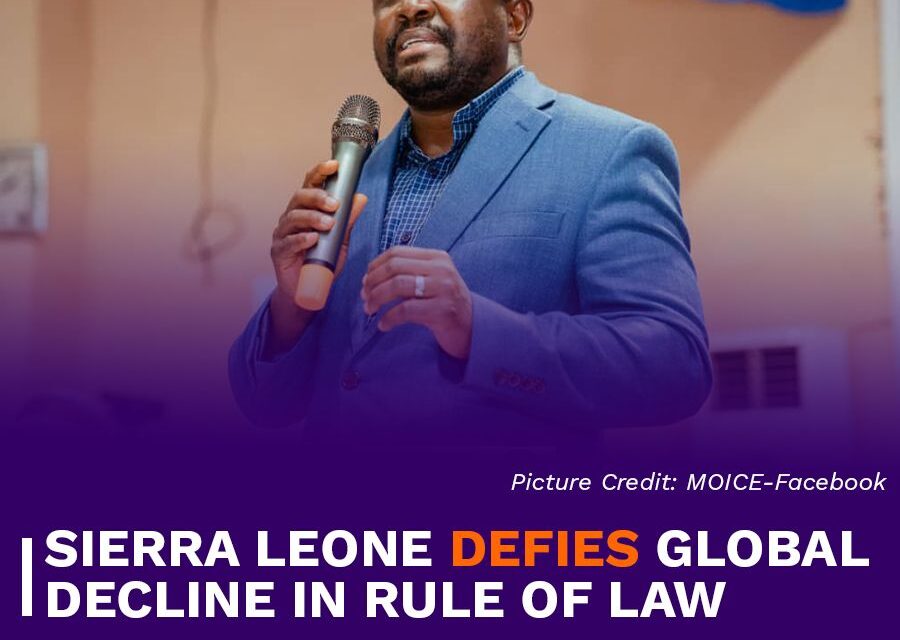Sierra Leone Defies Global Decline in Rule of Law