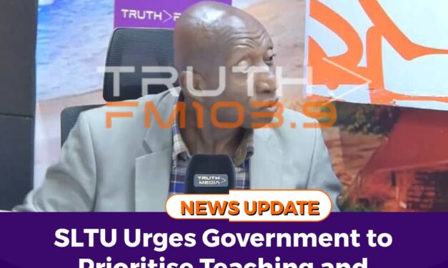SLTU Urges Government to Prioritise Teaching and Learning Materials for 5 Streams