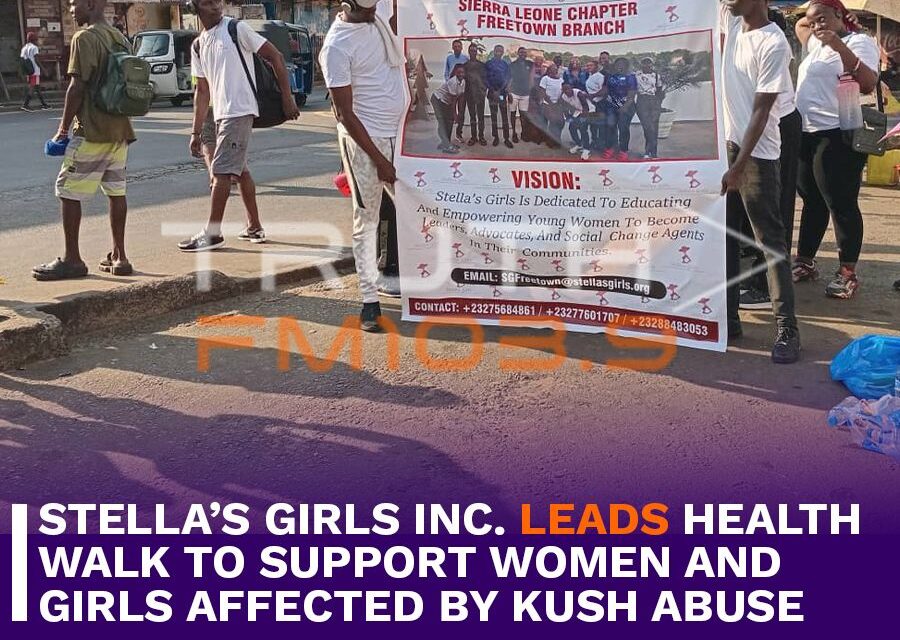 Stella’s Girls Inc. Leads Health Walk to Support Women and Girls Affected by Kush Abuse
