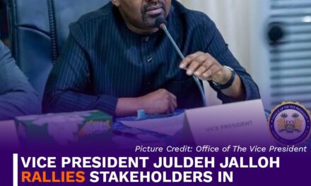 Vice President Juldeh Jalloh Rallies Stakeholders in Renewed Fight Against Kush Epidemic