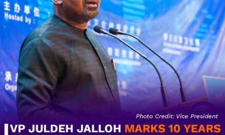 VP Juldeh Jalloh Marks 10 Years Since EBOLA: A Tribute To Resilience