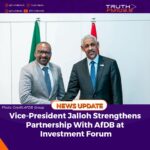 Vice-President Jalloh Strengthens Partnership With AfDB at Investment Forum