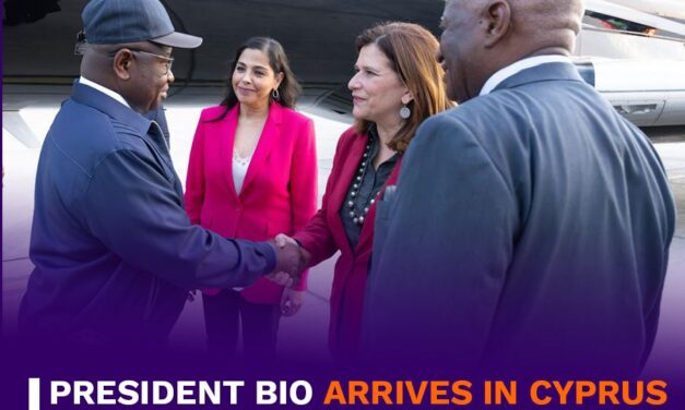 President Bio Arrives in Cyprus to Deepen Bilateral Ties and Global Cooperation