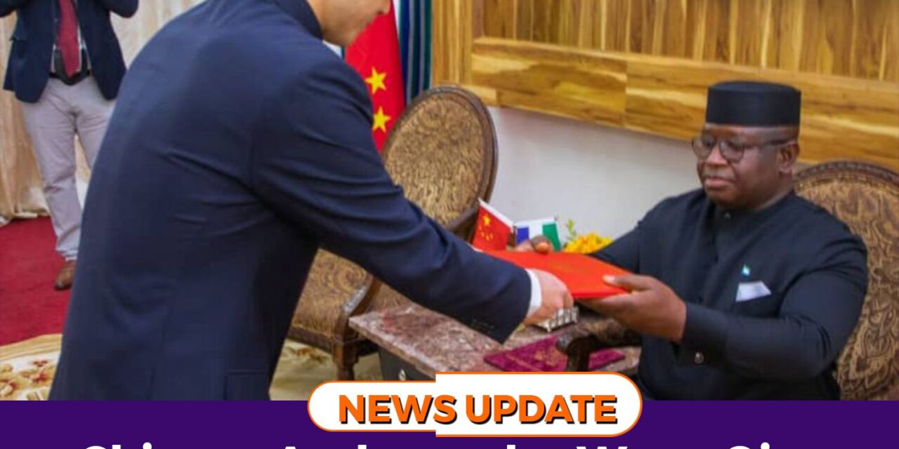 Chinese Ambassador Wang Qing Bows Out: Bids Farewell to Sierra Leone