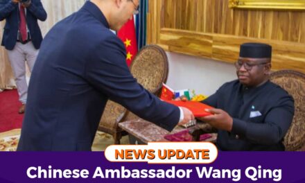 Chinese Ambassador Wang Qing Bows Out: Bids Farewell to Sierra Leone