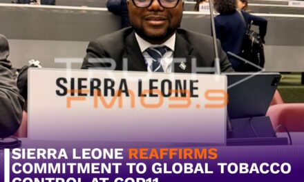 Sierra Leone Reaffirms Commitment to Global Tobacco Control at COP11