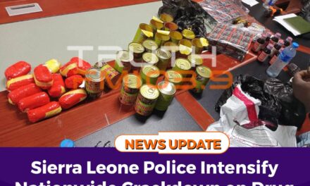 Sierra Leone Police Intensify Nationwide Crackdown on Drug Trafficking and Airport Corruption
