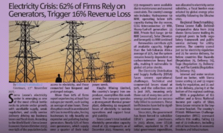 Electricity Crisis: 62% of Firms Rely on Generators, Trigger 16% Revenue Loss