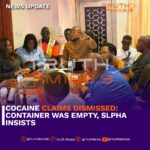Cocaine Claims Dismissed: Container Was Empty, SLPHA Insists