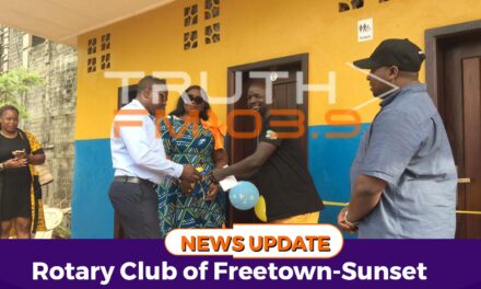 Rotary Club of Freetown-Sunset Boosts Sanitation with New Public Toilet Facility at Aberdeen–Lumley Beach Road