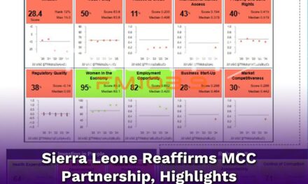 Sierra Leone Reaffirms MCC Partnership, Highlights Introduction of Two New “Hard Hurdles” in FY2026 Scorecard